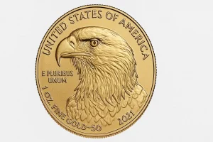a American Eagle Gold coin reverse