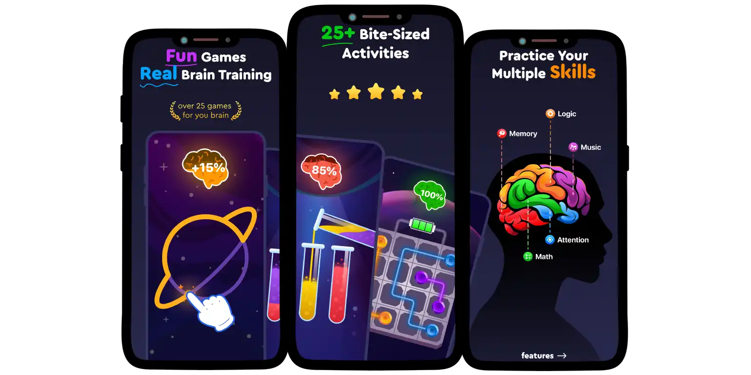 A screen from the Mind Elevate website.