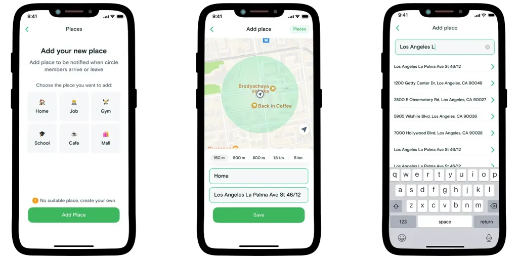 A screen from the Number Tracker app.